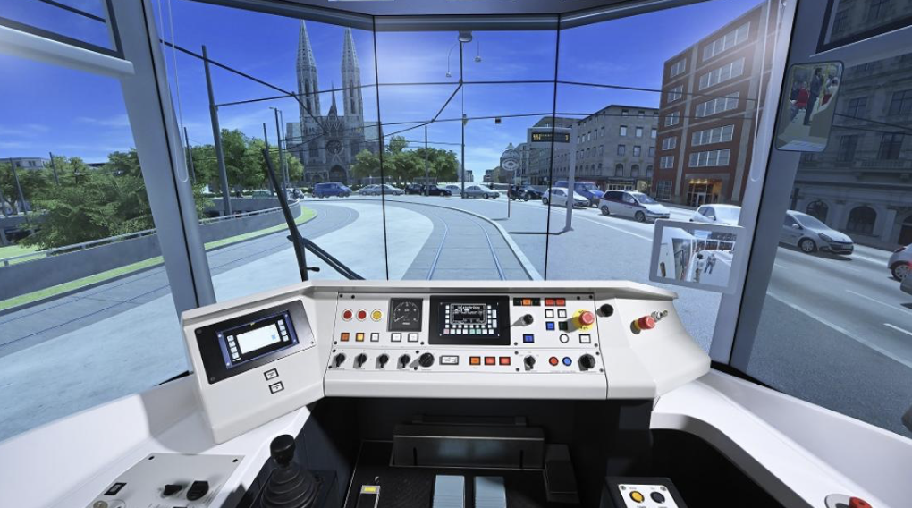 Simulator cab environment